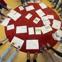 Schulbesuch von Elisabeth Gottschall