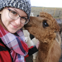 Alpakakuss für Elisabeth Gottschall